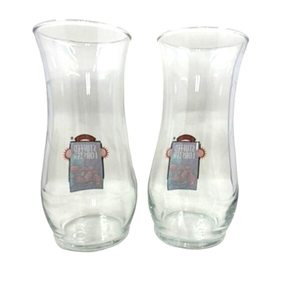 VINTAGE RED LOBSTER GLASSES!!!! These  "STUFFED" (SOLD SEPARATELY) - Picture 3 of 4